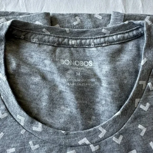 Bonobos Patterned Tee - Picture 2 of 3